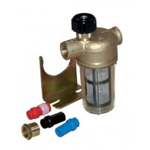 filtre et raccord chaudière fuel double conduite avec robinet FF3/8 filtre et raccord chaudière fuel double conduite avec robinet FF3/8