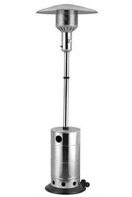 Radiateur à eau chaude Landmann Radiateur à gaz, argent, ø 75,5 x 220 cm