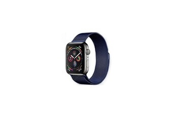 accessoires bracelet et montre connectée asus ibroz bracelet apple watch 40mm en maille bleu