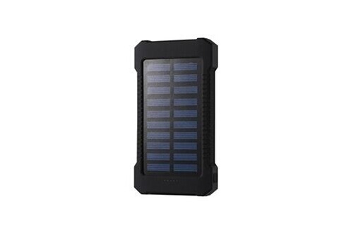 Montage et connectique PC GENERIQUE Power bank solaire portable batterie de  secours