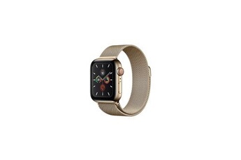 accessoires bracelet et montre connectée asus ibroz bracelet apple watch 40mm en maille champagne