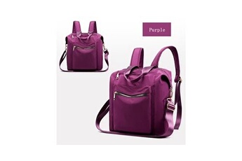 cartables scolaires generique femmes dames mode sac à dos cartable voyage décontracté étudiant sacs à dos - violet