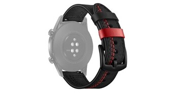 GENERIQUE - Bracelet de montre - Cuir - pour Huawei GT2 42mm