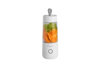 ustensile de cuisine generique mélangeur fruits ménage presse-fruits portable 350ml machine mélange - blanc