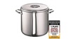 PENTOLA PER ZUPPA in acciaio inox vetro cottura grandi vasi per salsa PENTOLA PER ZUPPA in acciaio inox vetro cottura grandi vasi per salsa