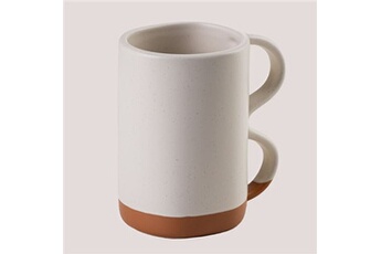 tasse et mugs sklum tasse à café 30 cl tiana blanc gardenia 11,2 cm