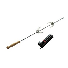 Tournebroche rôtissoire + moteur 60 cm
