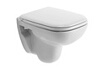 Duravit Cuvette de WC suspendue D-code COMPACT - Couleur: BLANC photo 1