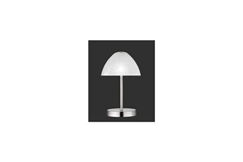 lampe à poser reality lampe queen nickel mat 1x2w smd led