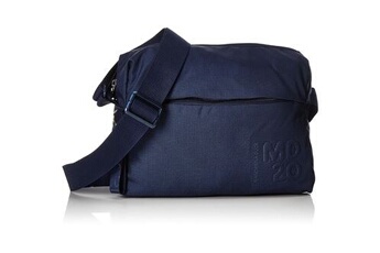 sac à dos mandarina duck md20 tracolla, sacs bandoulière femme, bleu (dress blue), 10x21x28,5 cm (b x h x t)