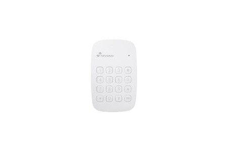 Sirène et alarme Nivian Clavier à codes et lecteur de badges rfid compatible alarme smart et chuango 433mhz