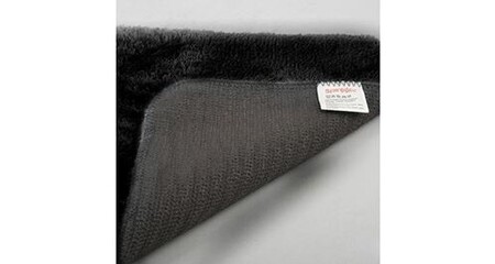 Spirella Tapis De Bain Microfibre Fino - 40x60 Cm - Beige - Poils Longs 25 Mm - Antidérapant - Séchage Rapide - Lavable Machine & Sèche-Linge