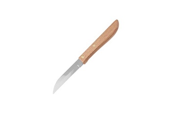 accessoire de découpe nirosta couteau d'office manche en bois lame de 7,5 cm country ref 41712