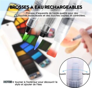 Sentosphere Kit Peinture Aquarelle Animaux - Grand Modèle Aquarellum Pour Enfants Créatif
