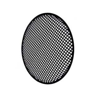 Grilles De Protection Pour Haut-parleur Plafond 5 Pouces - Lot De 2 Noires - Métal Et ABS - Pour Voiture, Home Cinéma, Marine