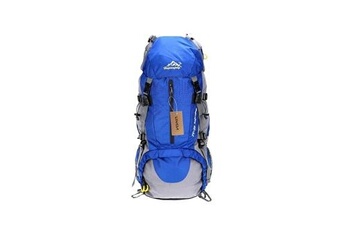 sac et housse multisport lixada sac à dos avec housse imperméable pour sport randonnée trekking camping sac à dos voyage paquet alpinisme escalade 50l