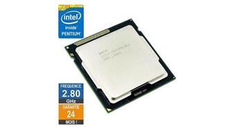 Processeur pentium g840 2. 80ghz sr05p fclga1155 3mo