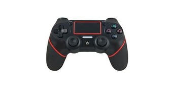 Console Nintendo Switch GENERIQUE Manette de jeu bluetooth sans fil pour sony playstation 4 ps4 - rouge