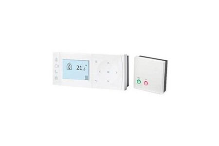 Thermostat et programmateur de température Danfoss Thermostat digital programmable hebdo tpone- rf + rx1-s radio avec récepteur