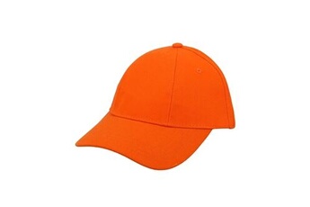 casquette et chapeau sportswear k-up casquette k up easy printing orange orange taille : unique rèf : 31019
