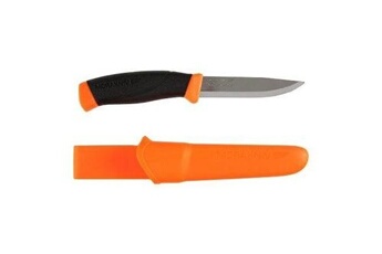couteau casa mora mora companion f poignard, orange, lame 10,5 cm