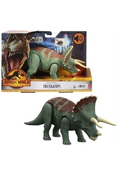 - jurassic world - figurine triceratops - 23 x 12 cm