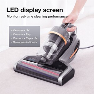 Aspirateur Anti-acariens Jimmy JV35 - 700W, Lumière UV-C, Chauffage, Filtre HEPA - Pour Matelas, Canapés
