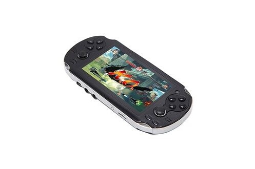 Console de jeu classique rétro portable portable 800 jeux intégrés de 4,3  pouces - noir