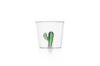 verrerie ichendorf - gobelet cactus vert - plantes du désert - design alessandra baldereschi