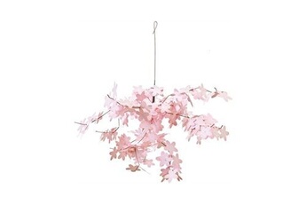 couronne de noël rico design suspension en fleurs de cerisier - kit de bricolage