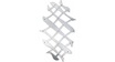 Vase haut plat en aluminium poli Vase haut plat en aluminium poli