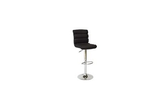 tabouret bas ac-deco chaise de bar réglable - c617 - 42 x 40 x 99-120 cm - noir