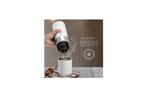 Cafetière filtre Yokuli Mini machine à café portable blanc avec faible  bruit, pour la maison et le voyage, 200ml