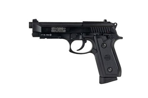 Autre jeu de plein air Swiss Arms Réplique airsoft pistolet co2 p92 4. 5mm  full metal 1. 7 j