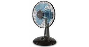 Ventilateur de table de 30 cm 45w noir bleu