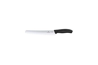 couteau victorinox 6. 8633. 22b couteau à pain et pour pâtissiers, acier inoxydable, noir, 30 x 5 x 5 cm