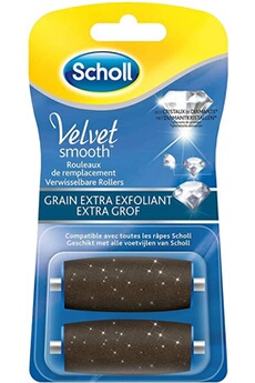 Scholl rouleaux de remplacement velvet smooth grain ultra exfoliant 2 x - vue 4