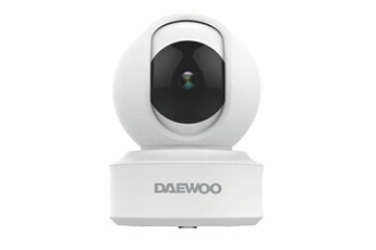 Caméra de Surveillance IP501 Intérieur Sans Fil Vision Nocturne Détection de Mouvement Blanc