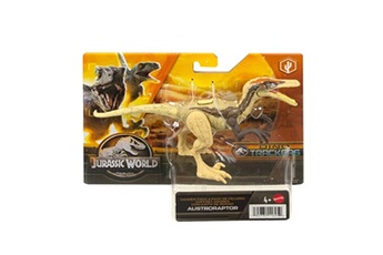 - jurassic world danger pack - hln50 - figurine articulée de dinosaure - personnage austroraptor