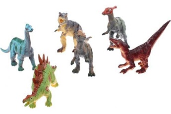 autres jeux d'éveil johntoy dinosaures speelset 6-pièces de 12 cm