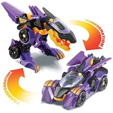 Véhicule transformable interactif Switch et Go Dinos Brutor Super Spinosaure