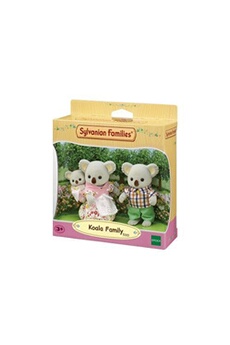 figurine pour enfant sylvanian families pack de 3 figurines la famille koala