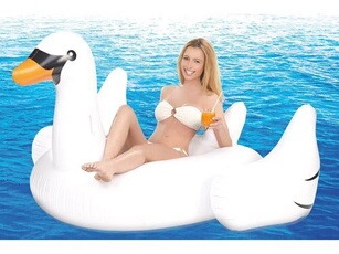 : Bouée cygne gonflable XXL