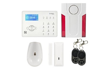 Kit sécurité pour la maison Iprotect Evolution Kit Alarme maison RTC 03 avec sirène flash