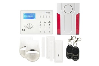 Kit sécurité pour la maison Iprotect Evolution Kit Alarme maison RTC 06 avec sirène flash