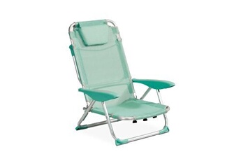 chaise longue - transat innov axe clic clac des plages fauteuil - clic clac des plages by - opale