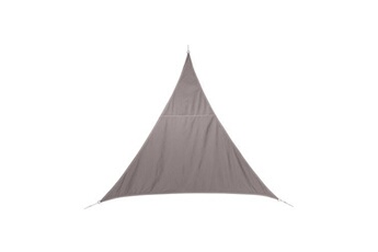 Hespéride - Toile solaire / Voile d'ombrage Curacao - 4 x 4 x 4 m. - Taupe - Curacao