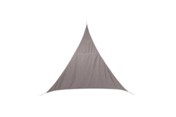 Hespéride - Voile d'ombrage triangulaire Curacao - 5 x 5 x 5 m - Taupe - Curacao