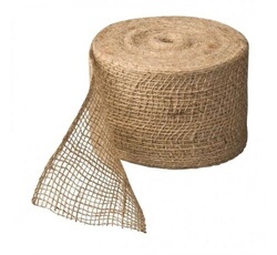 Rouleau de toile de jute tissée