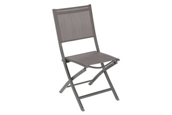 chaise de jardin hesperide chaise pliante extérieur essentia wenge/tonka hespéride